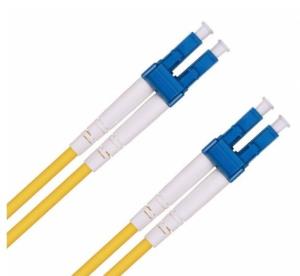 2 Metre Os2 9/125 Singlemode Lc-lc Fibre Patch Lead - Yellow