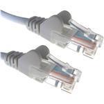 1m Grey Rj45 Utp CAT6 Stranded Flush Moulded