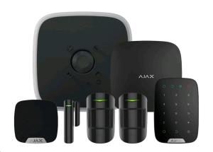 Ajax Kit 3 Hub2(2g)+mp Dd House With Keypad (8pd) Black