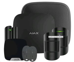 Ajax Kit 1 Hub2(2g)+mp House With Keyfobs (8pd) Black