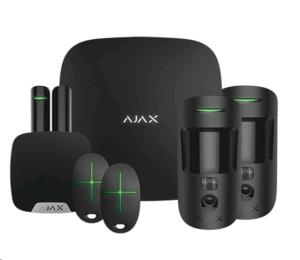 Ajax Kit 2 Plus Apartment With Key Fobs (8pd) Black